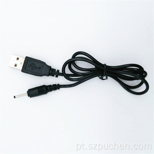Cabo de carregamento USB2.0 para o cabo de alimentação DC 2.0*0,6 mm